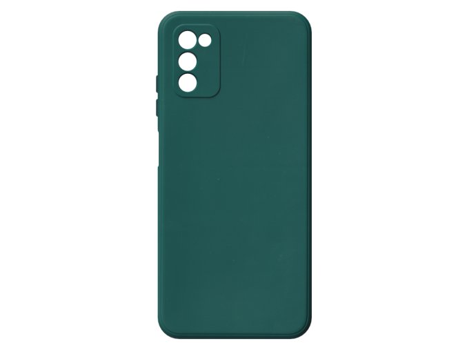 21515 jednobarevny kryt tmave zeleny na samsung galaxy a03s a037 ga03 s a037 g green