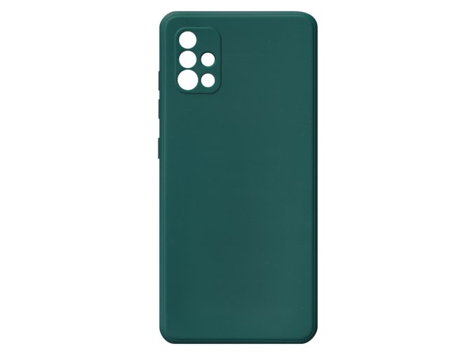 22115 jednobarevny kryt zeleny na samsung galaxy a71 a715 4gsamsung galaxy a71 a715 4g green