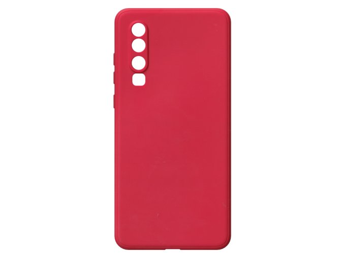 23963 jednobarevny kryt cerveny na huawei p30huawei p30 red