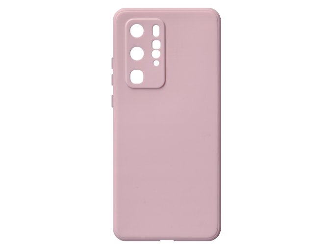 24056 jednobarevny kryt piskove ruzovy na huawei p40 prohuawei p40 pro pink