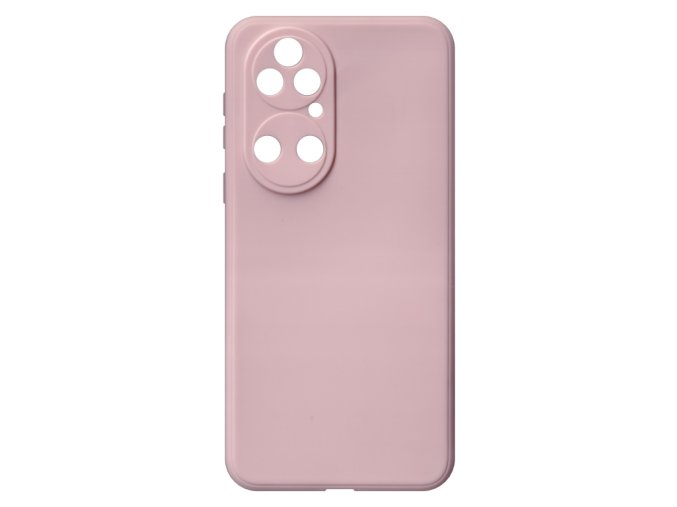 24152 jednobarevny kryt piskove ruzovy na huawei p50huawei p50 pink