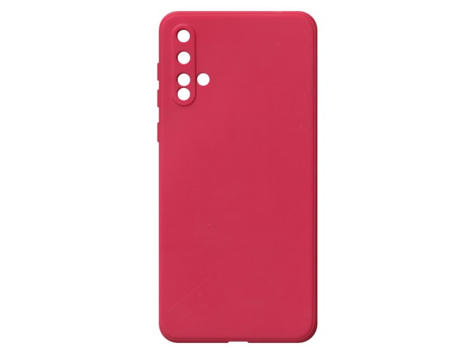 24251 jednobarevny kryt cerveny na huawei nova 5huawei nova 5 red