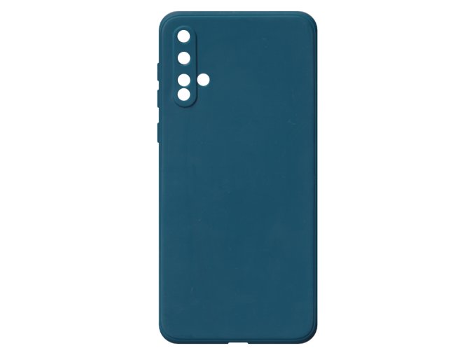24257 jednobarevny kryt modry na huawei nova 5huawei nova 5 blue