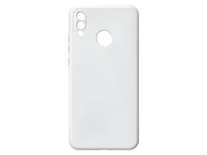 24389 jednobarevny kryt bily na huawei y9 2019huawei y9 2019 white