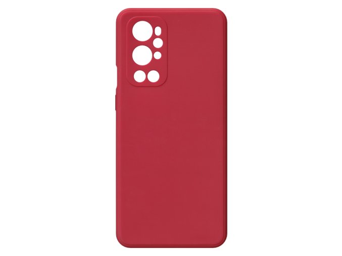 24713 jednobarevny kryt cerveny na oneplus 9 prooneplus 9 pro red