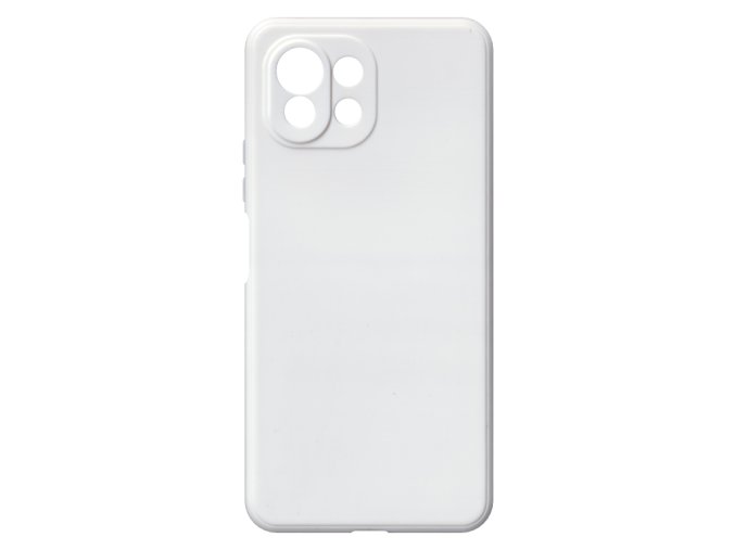 25274 jednobarevny kryt bily na xiaomi mi 11 litexiaomi mi 11 lite white