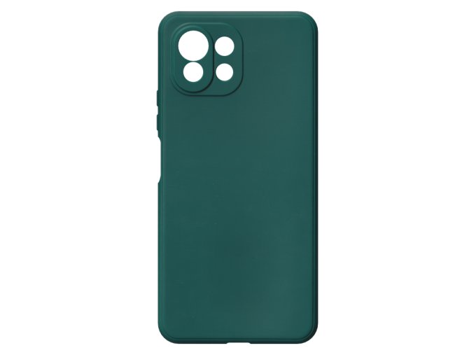 25289 jednobarevny kryt tmave zeleny na xiaomi mi 11 litexiaomi mi 11 lite green