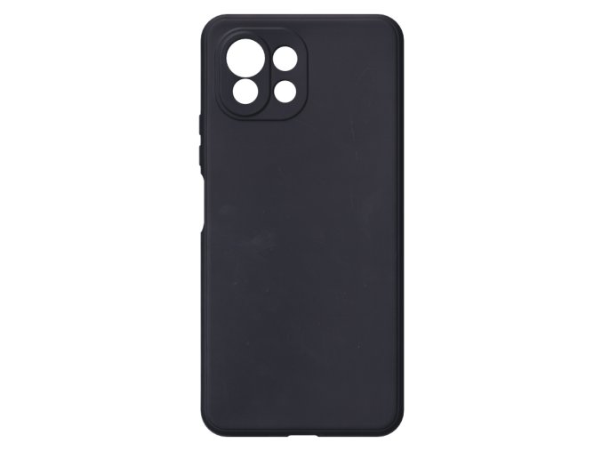 25292 jednobarevny kryt cerny na xiaomi mi 11 litexiaomi mi 11 lite black