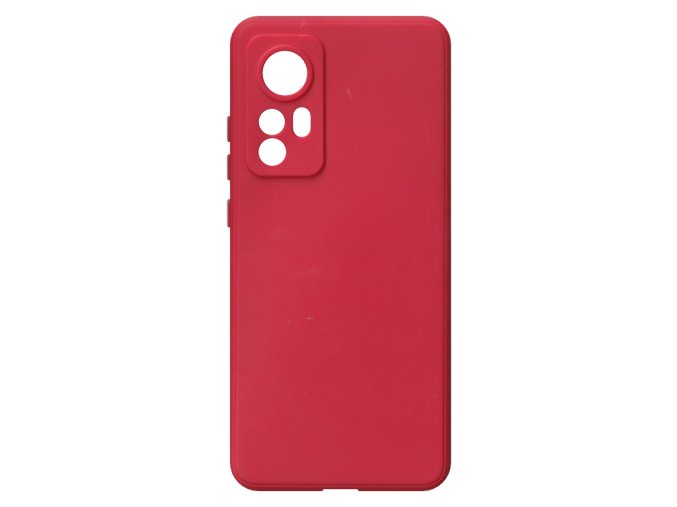 25448 jednobarevny kryt cerveny na xiaomi mi 12xxiaomi mi 12x red