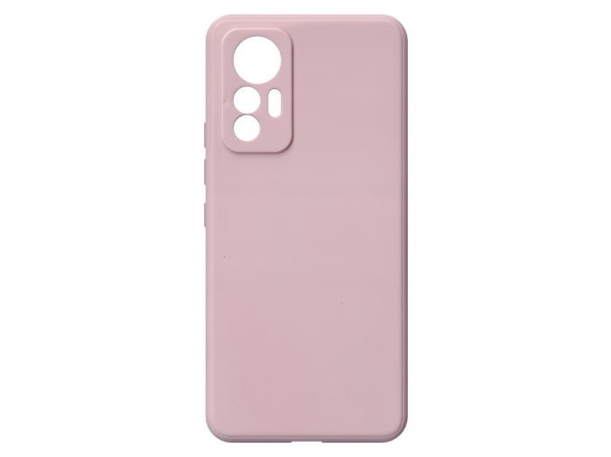 25469 jednobarevny kryt piskove ruzovy na xiaomi mi 12 litexiaomi mi 12 lite pink