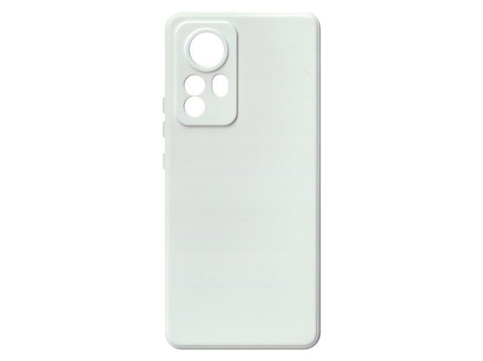 25490 jednobarevny kryt bily na xiaomi mi 12 proxiaomi mi 12 pro 5g white