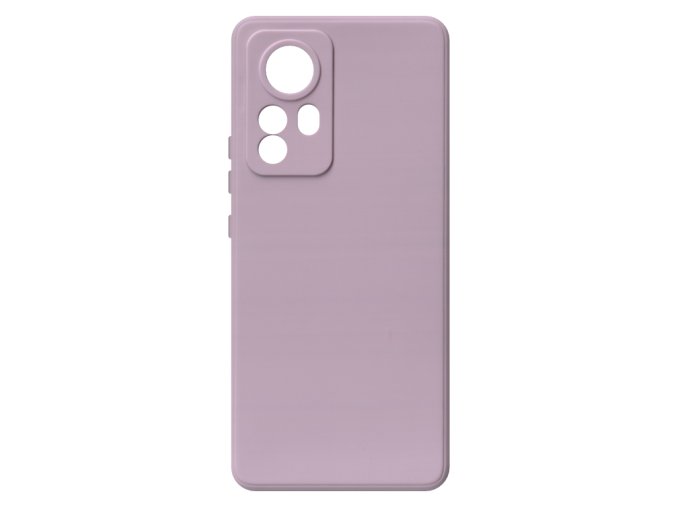 25499 jednobarevny kryt fialovy na xiaomi mi 12 proxiaomi mi 12 pro 5g levander