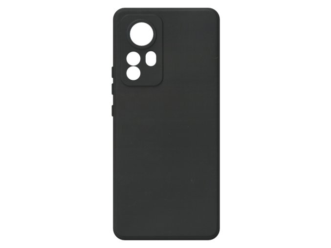 25508 jednobarevny kryt cerny na xiaomi mi 12 proxiaomi mi 12 pro 5g black