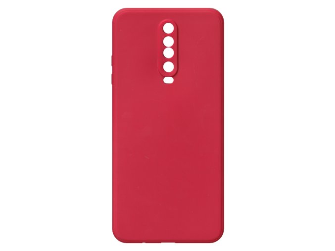 26144 jednobarevny kryt cerveny na xiaomi redmi k30 4gxiaomi redmi k30 4g red