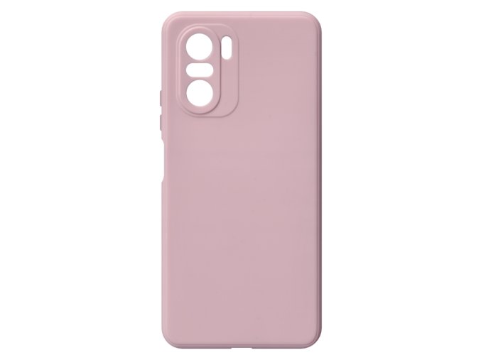 26213 jednobarevny kryt piskove ruzovy na xiaomi redmi k40xiaomi redmi k40 pink