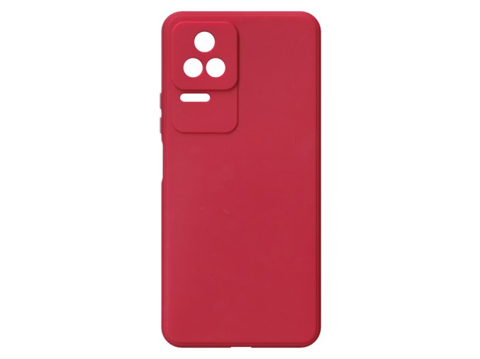 26288 jednobarevny kryt cerveny na xiaomi poco f4 5g k40sxiaomi poco f4 5g redmi k40s red