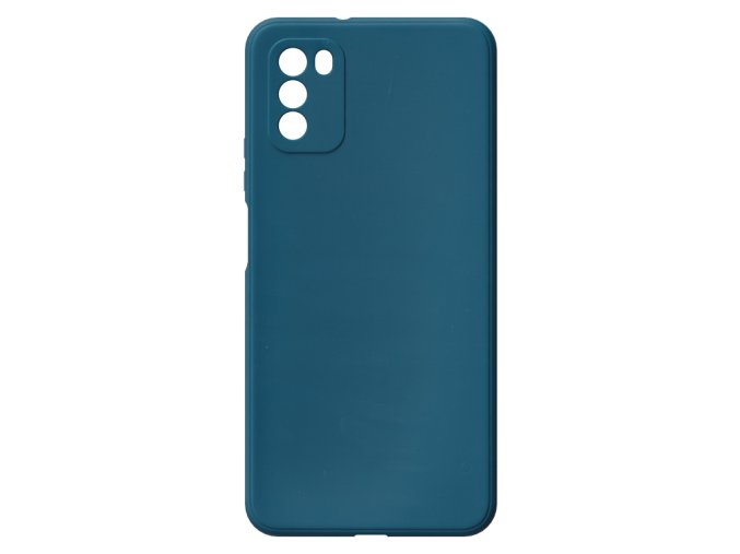 26342 jednobarevny kryt modry na xiaomi poco m3xiaomi poco m3 blue