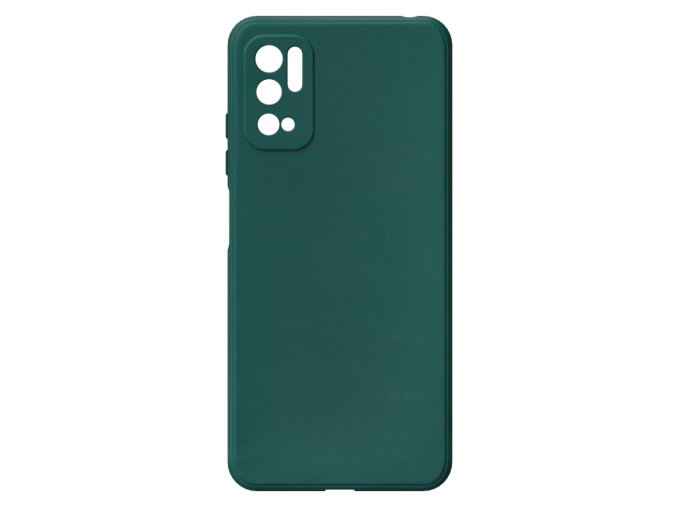 26369 jednobarevny kryt zeleny na xiaomi poco m3 pro 5gxiaomi poco m3 pro 5g green