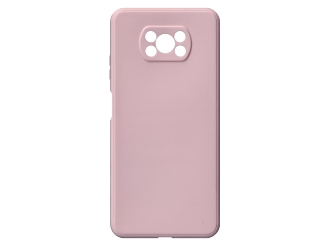26477 jednobarevny kryt ruzovy na xiaomi poco x3 proxiaomi poco x3 pro pink