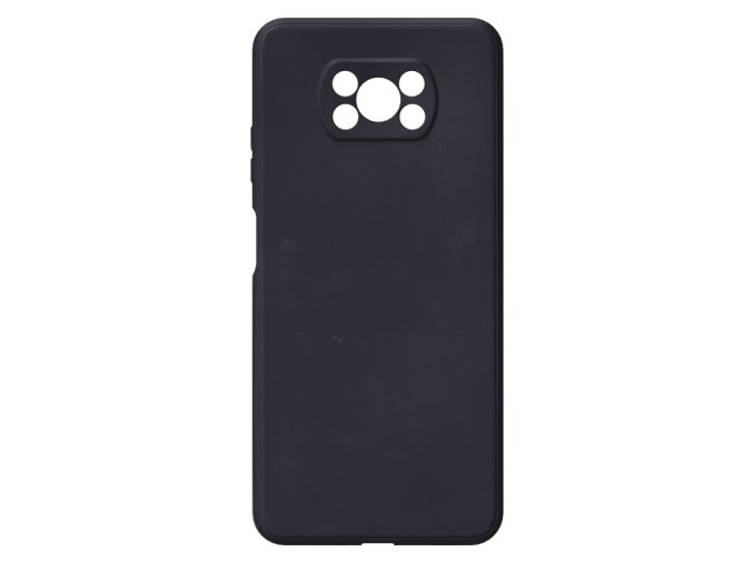 26492 jednobarevny kryt cerny na xiaomi poco x3 proxiaomi poco x3 pro black