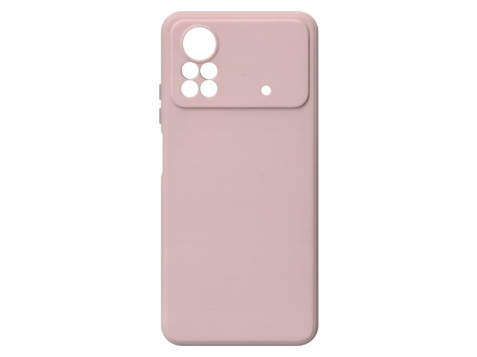 26549 jednobarevny kryt ruzovy na xiaomi poco x4 proxiaomi poco x4 pro 5g pink