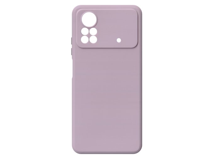 26555 jednobarevny kryt fialovy na xiaomi poco x4 proxiaomi poco x4 pro 5g levander