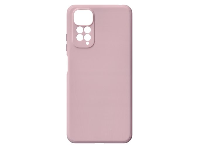 26981 jednobarevny kryt piskove ruzovy na xiaomi note 11xiaomi note 11 pink