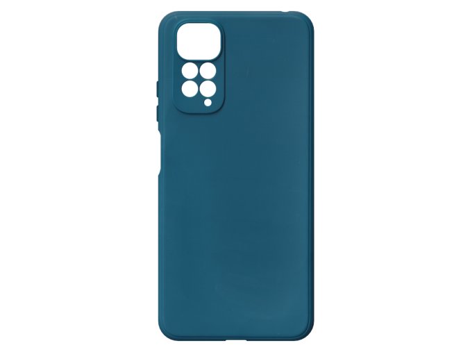 27038 jednobarevny kryt modry na xiaomi note 11s 4gxiaomi note 11s 4g blue