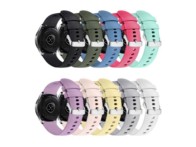 Řemínek s přezkovým zapínáním 22mm (Barevná varianta Bílá)