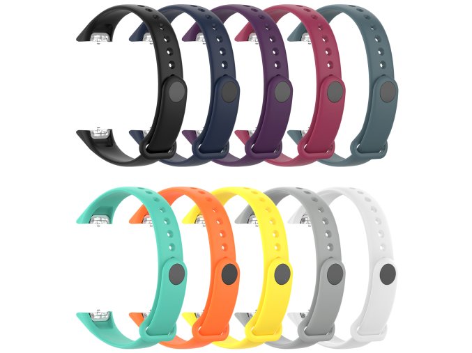 Jednobarevný náhradní řemínek pro Samsung Galaxy Fit (Barevná varianta Bílý)