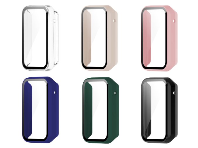 Ochranné plastové pouzdro pro Mi Band 7 PRO (Barva Pískově růžový, Pro Přístroj Mi band 7 Pro)