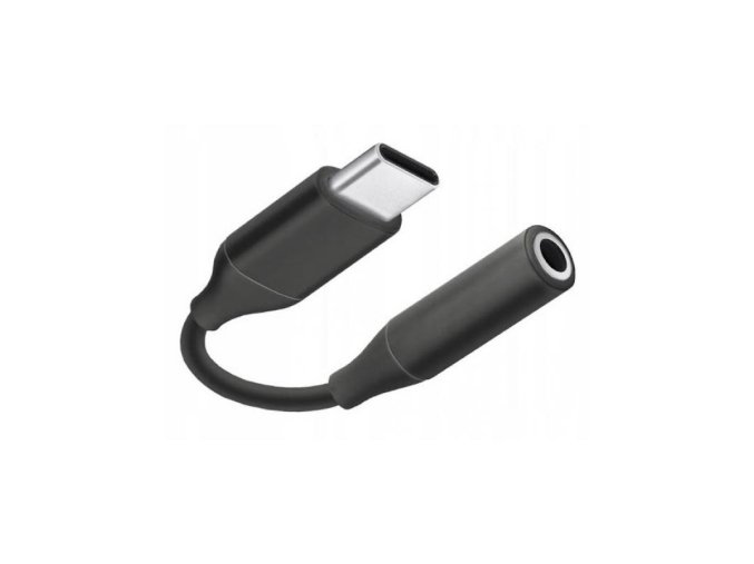 USB-C / 3,5mm Jack Adaptér (Barevná varianta Černá)