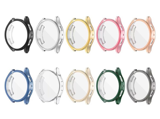 Ochranný silikonový kryt pro Samsung Galaxy Watch 6 Classic 43mm (Barva Zlatý)