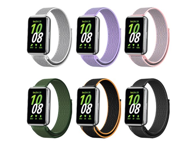 Nylonový řemínek pro Samsung Galaxy Fit 3 (Barevná varianta Šedý)