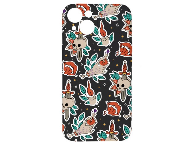 60420 kryt samolepky halloween pro iphone 15 plus