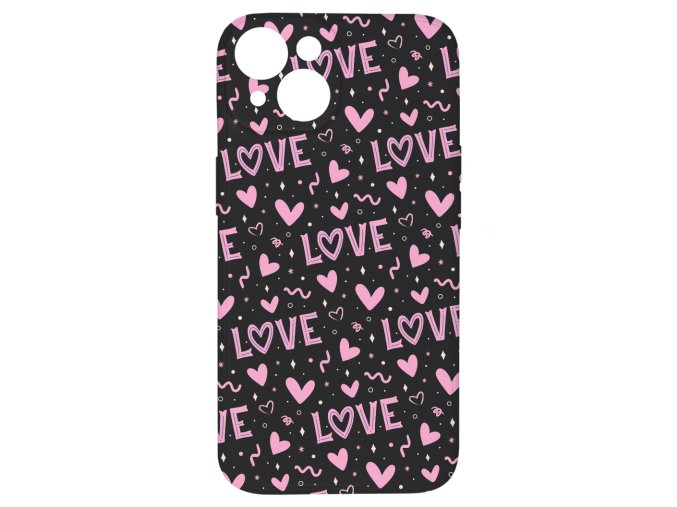 60459 kryt love cerny pro iphone 15 plus