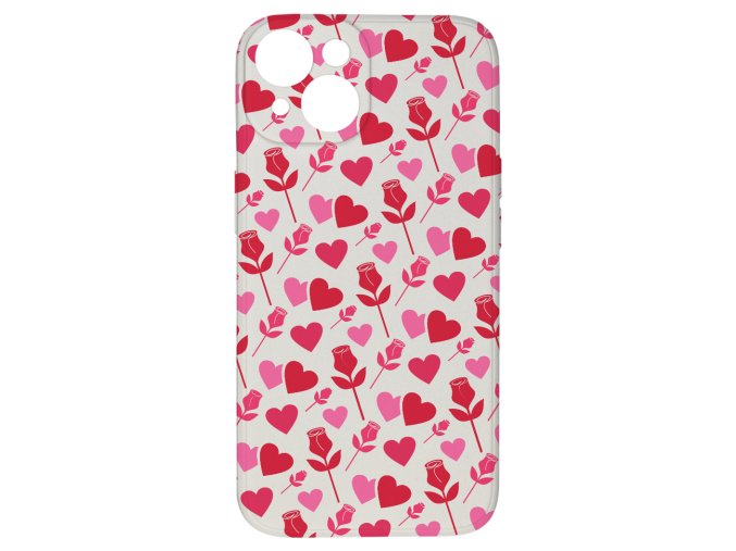 60474 kryt srdce a ruze pro iphone 15 plus