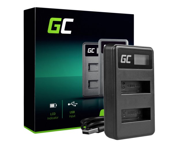 67130 5 ladowarka ahbbp 401 green cell do gopro ahdbt 401 hd hero4