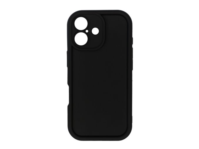 68447 silikonovy cerny kryt se zvysenou ochranou hran pro iphone 17