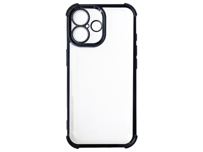 68720 pruhledny kryt s cernou hranou pro iphone 17
