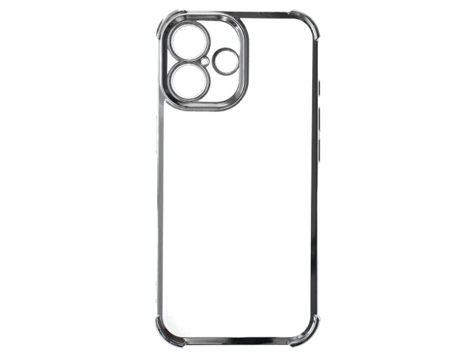 68723 1 pruhledny kryt se stribrnou hranou pro iphone 17