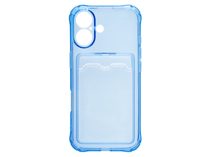 69389 silikonovy modry kryt s penezenkou pro iphone 17