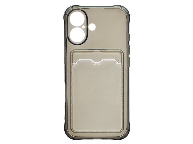 69392 silikonovy cerny kryt s penezenkou pro iphone 17