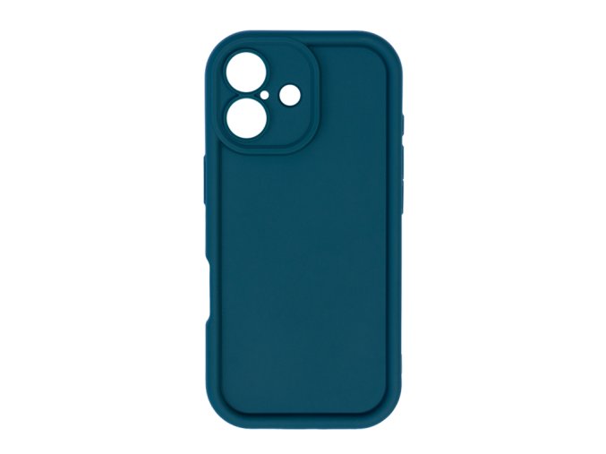 69758 petrolejovy silikonovy kryt se zvysenou ochranou hran pro iphone 17