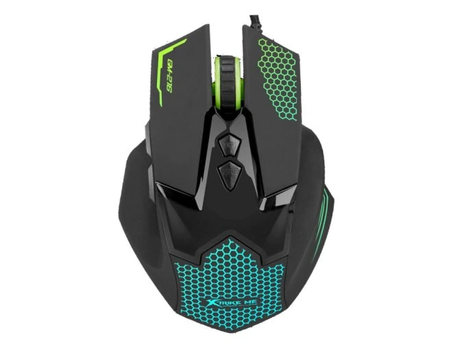 Drátová herní myš GM216 s USB