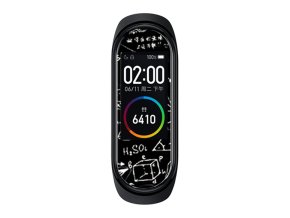Ozdobné ochranné sklíčko pro Xiaomi Mi band 4 (Barva Vícebarevná, Pro Přístroj Xiaomi Mi band 3/4, Varianta 9)