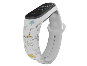 Náhradní náramek Mi band 3/4/5/6/7 Mořská pláž (Barva Vícebarevná, Pro Přístroj Xiaomi Mi Band 7)