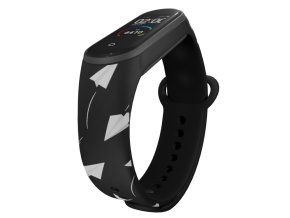 Náhradní náramek Mi band 3/4/5/6/7 Papírové vlaštovky (Barva Vícebarevná, Pro Přístroj Xiaomi Mi Band 7)