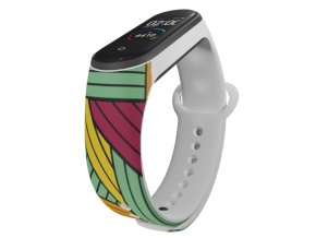 Náhradní náramek Mi band 3/4/5/6/7 Popruhy (Barva Vícebarevná, Pro Přístroj Xiaomi Mi Band 7)
