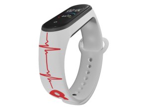 Náhradní náramek Mi band 3/4/5/6/7 EKG (Barva Vícebarevná, Pro Přístroj Xiaomi Mi Band 7)